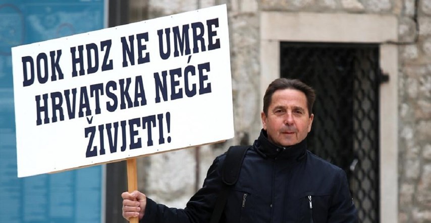 Petrina napravio show: "Dok HDZ ne umre, Hrvatska neće živjeti!"