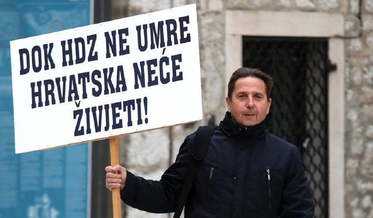 Petrina napravio show: "Dok HDZ ne umre, Hrvatska neće živjeti!"