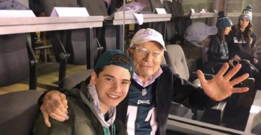 99-godišnji fan Eaglesa čitav život čekao je da osvoje Super Bowl: "Nikad nemojte odustati"