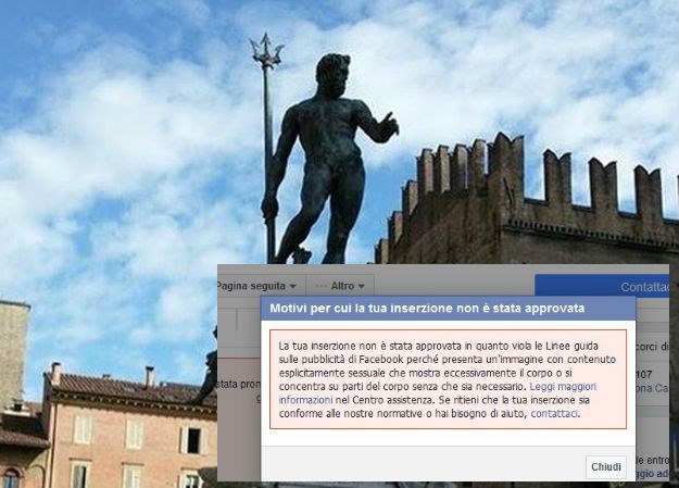 Facebook cenzurirao fotografiju kipa jer je "seksualno eksplicitan"