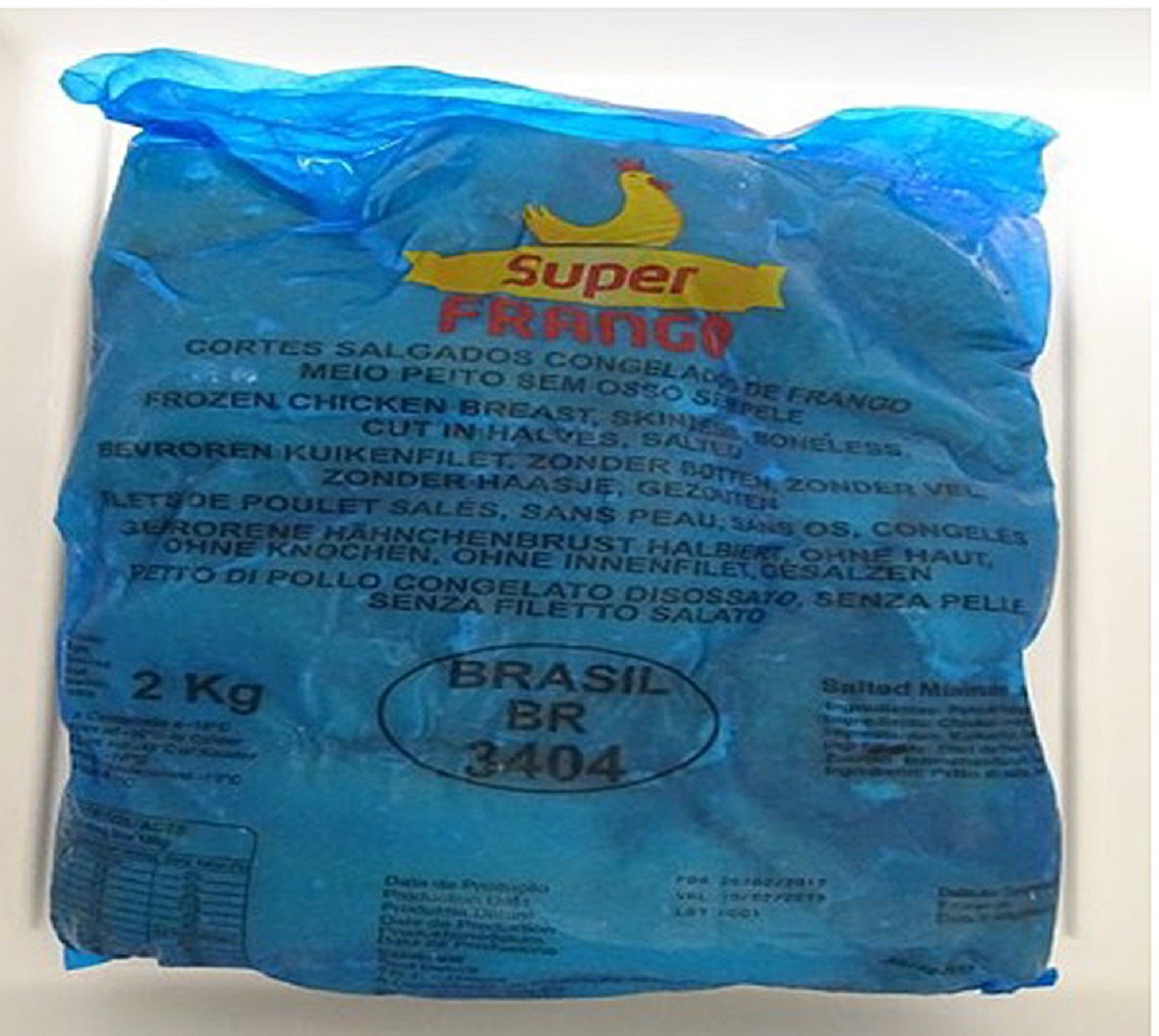 NOVO POVLAČENJE Pileći file smrznuti – Super Frango povlači se s tržišta zbog salmonele