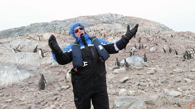 VIDEO Operni pjevač zapjevao pingvinima:  Nismo sigurni je li očekivao ovakvu reakciju