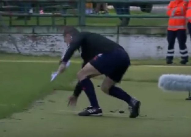 VIDEO Sudac mrtav pijan stigao na utakmicu