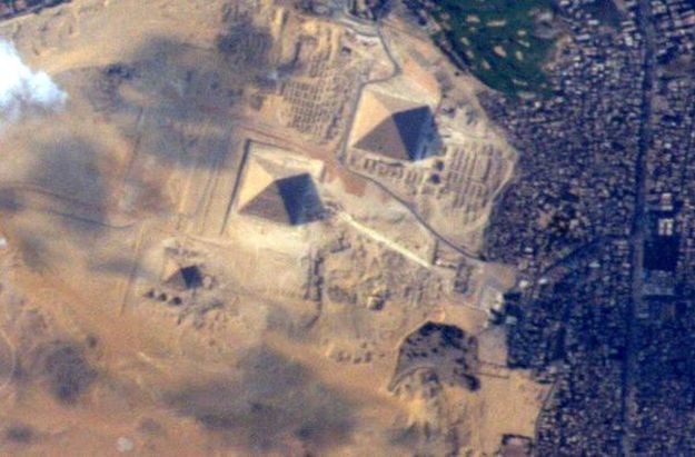 Ovako egipatske piramide izgledaju iz svemira