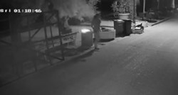 VIDEO Djevojka palila smeće u Drveniku, kamera sve snimila
