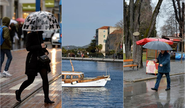 KRATKE RUKAVE IPAK SPREMITE Danas oblaci i kiša, idući tjedan - kiša, sunce, kiša...