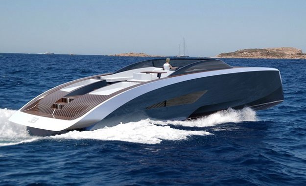 Bugatti i na moru pun stila