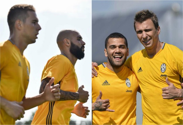 Pjaca prvi put trenirao s Juveovim zvijezdama, Mandžukić dopratio Alvesa