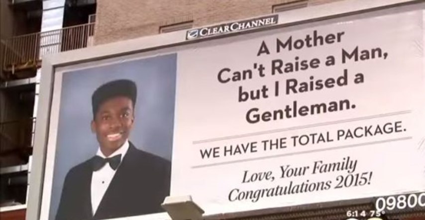 Lice svog sina stavila na reklamni pano i oduševila Ameriku (a njemu je neugodno)