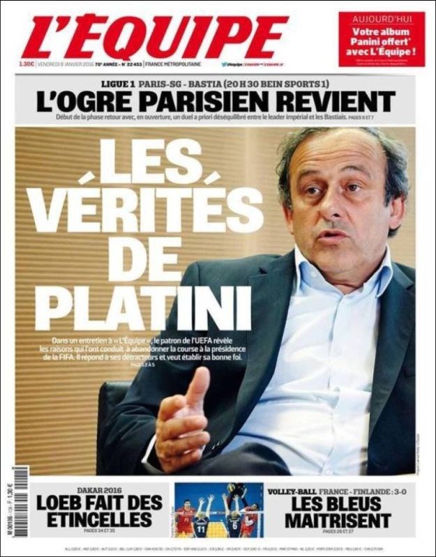 Svjetske naslovnice: Platinijeva istina