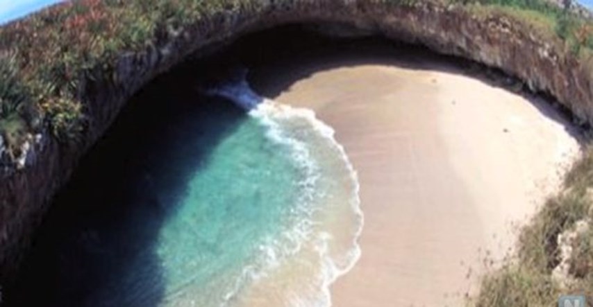VIDEO Plaža ljubavi: Bombardiranjem otoka nastalo je najljepše mjesto na svijetu