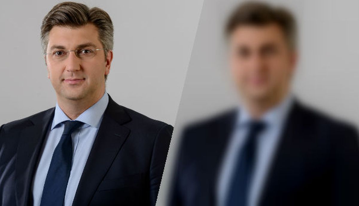Kakav gaf: Plenkovića fotošopom stanjili pa zaboravili obrisati originalnu fotku