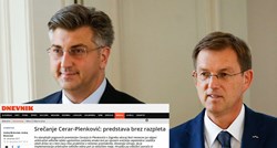 Slovenski mediji o susretu Plenkovića i Cerara: "Neuspješna predstava za međunarodnu zajednicu"