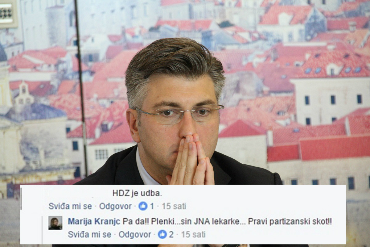 Desničarka iz Zagorja: Plenković je sin majke lekarke i pravi partizanski skot