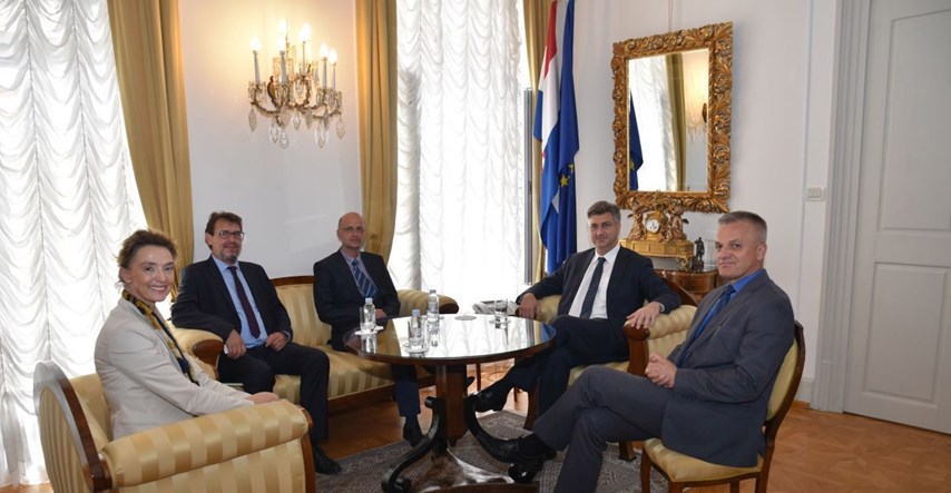 Plenković se susreo s predstavnicima Hrvata u Srbiji