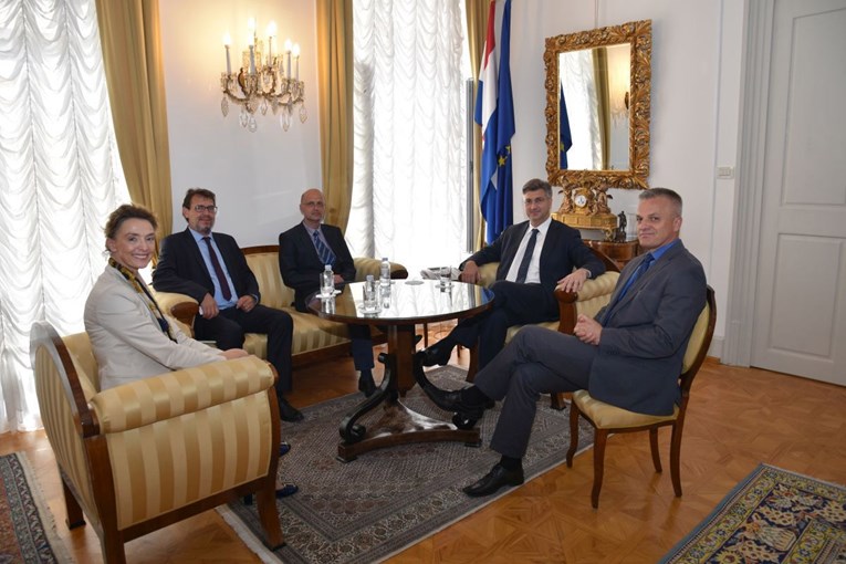 Plenković se susreo s predstavnicima Hrvata u Srbiji