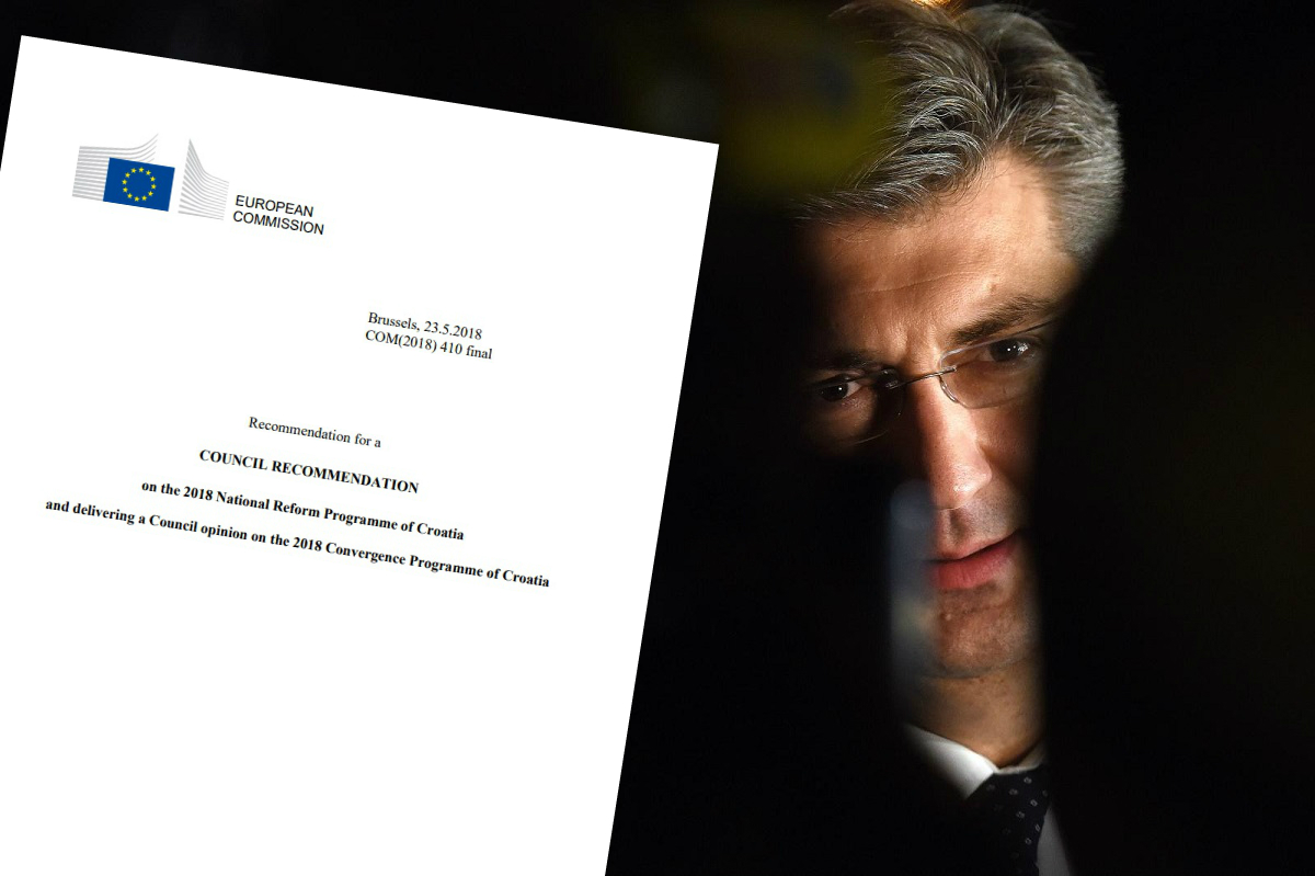 Europska komisija oštro kritizirala Plenkovićevu vladu: "Davno su prošli svi rokovi za reforme"