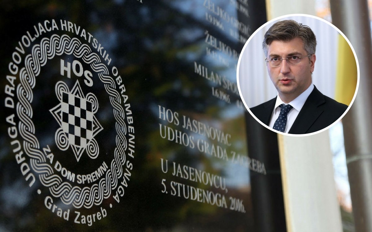Plenković: Nije odlučeno da će ploča s ustaškim pozdravom ostati u Jasenovcu