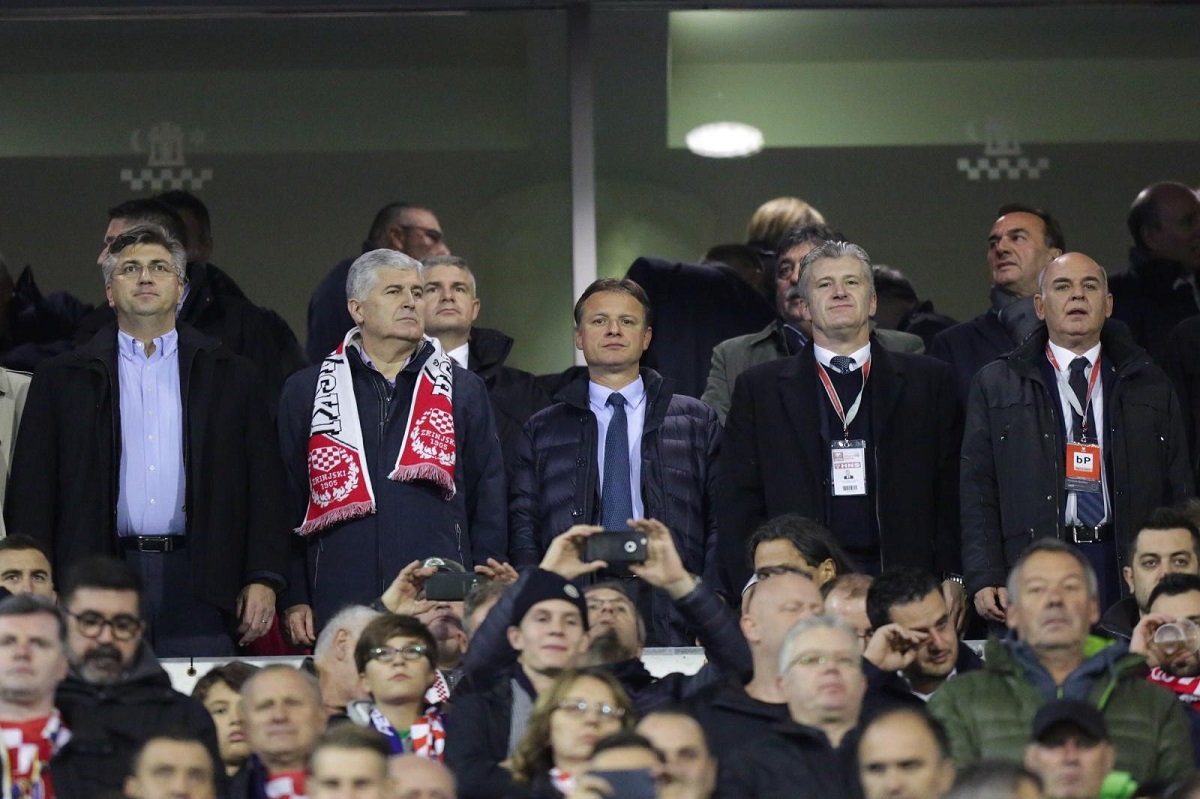 HORVATINČIĆ, PLENKOVIĆ, ŠUKER, ZDRAVKO MARIĆ... Svečana loža uživa u trijumfu na Maksimiru
