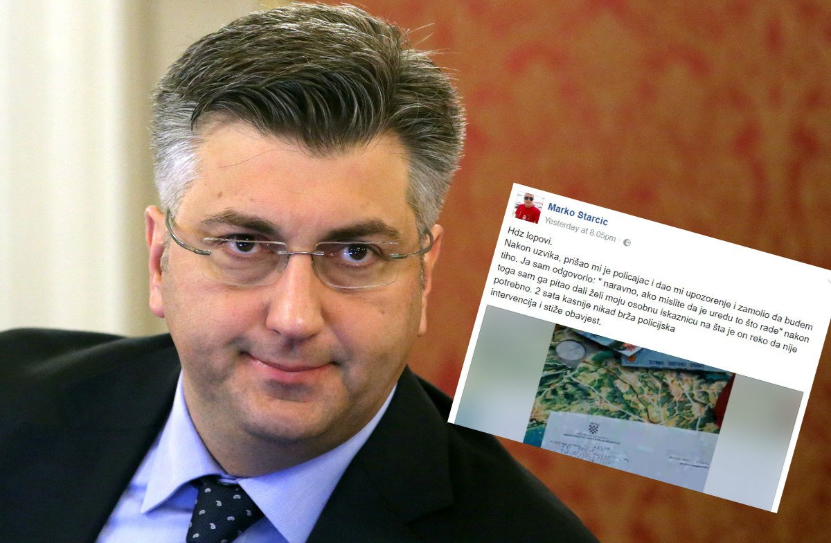 Plenković se oglasio o prijavi mladiću koji je pred njim vikao "HDZ lopovi"