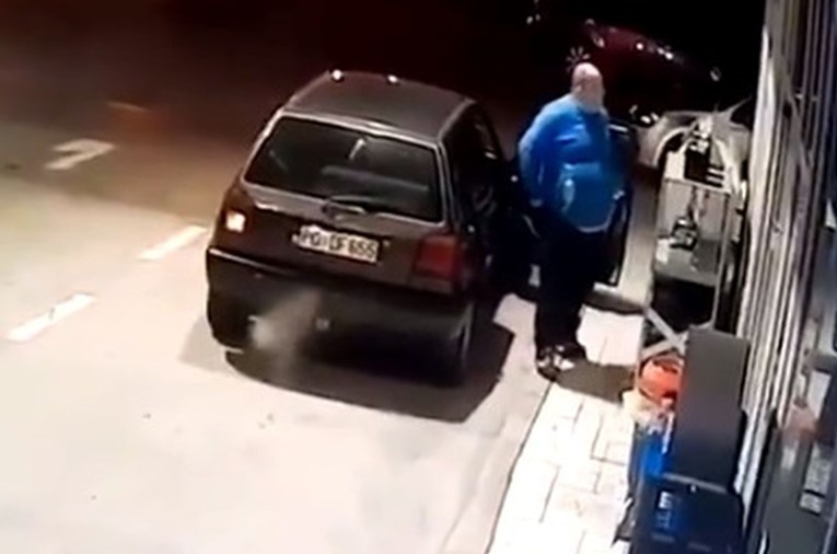 VIDEO Lopov iz Crne Gore postao sprdnja zbog onog što je učinio na benzinskoj