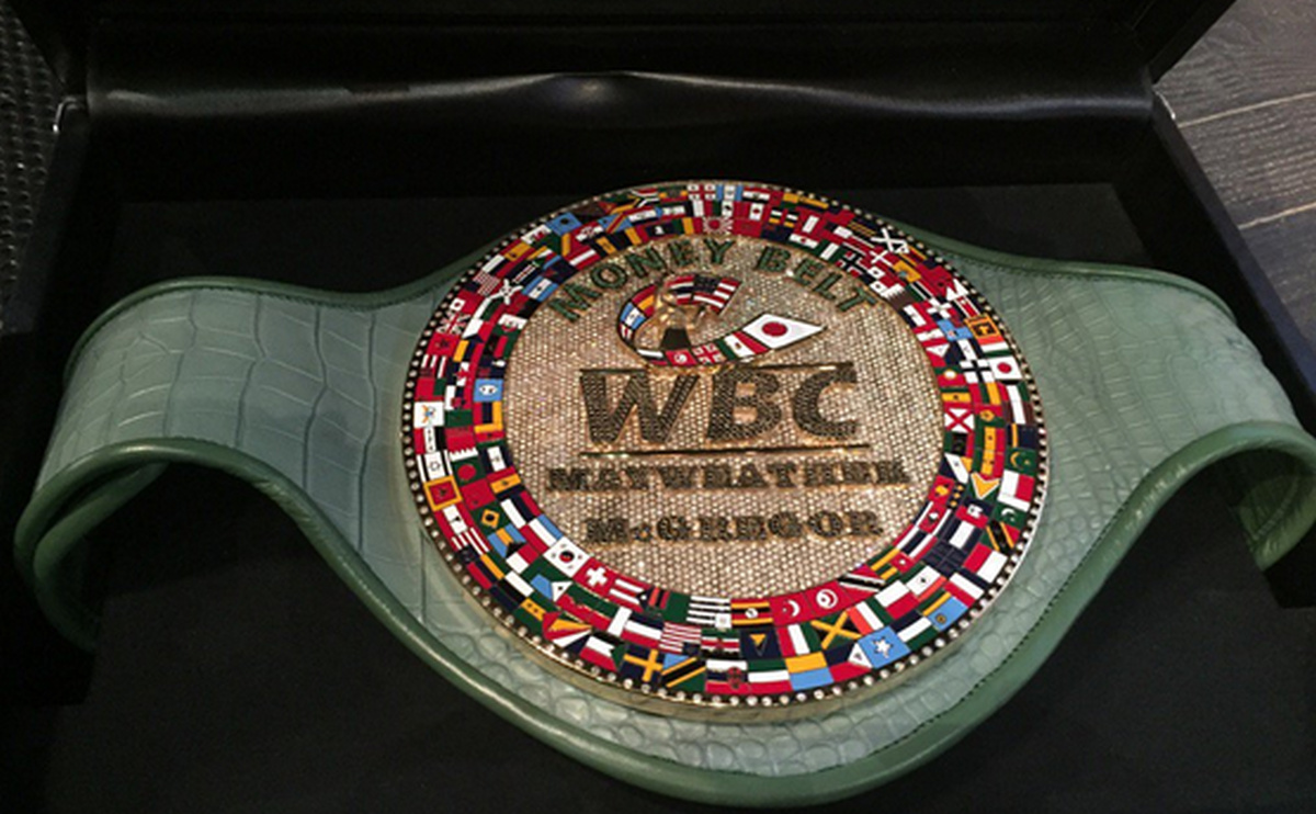 ZASTAVA JUGOSLAVIJE NA NAJSKUPLJEM POJASU Za ovo se bore McGregor i Mayweather