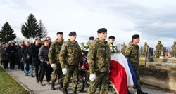 Pokopan vojnik koji je umro u Litvi
