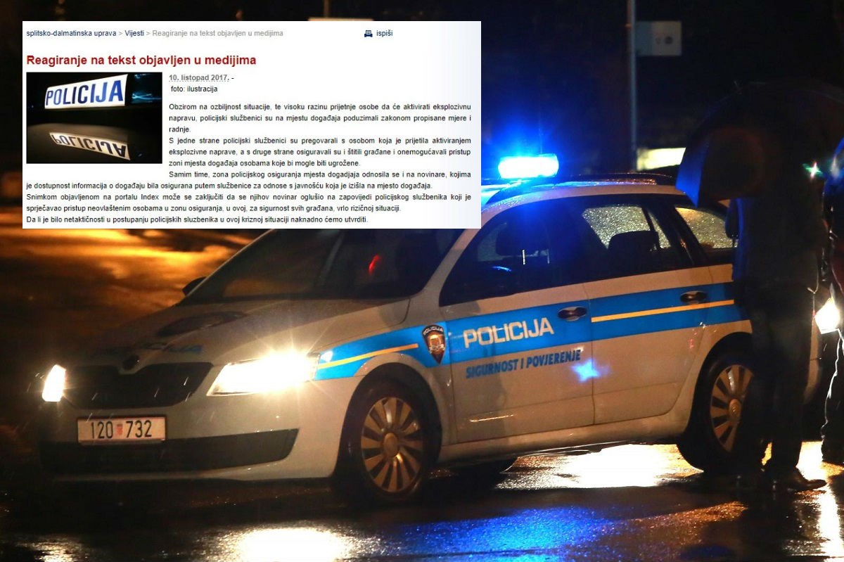 NAPAD NA INDEXOVOG NOVINARA Policija sinoć pravdala svog nasilnika, a danas osniva "stručni tim"