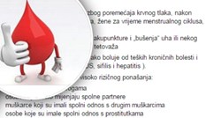 Klub mladih Split pozvao na darivanje krvi - dio objave zasmetao pojedine građane