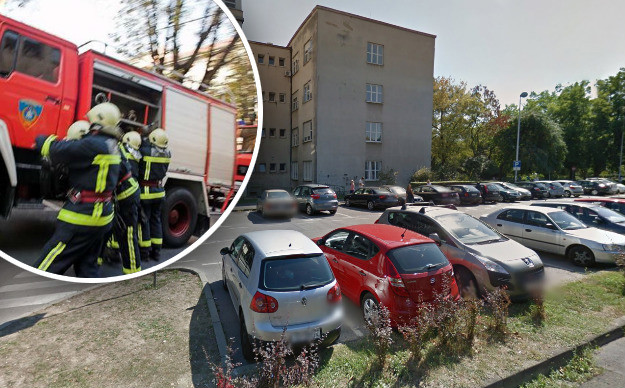 Zagrebački vatrogasci pohrlili na Kennedyjev trg zbog dojave o curenju plina u objektu