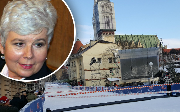 J. Kosor se sprda s Bandićem: "A da zaledimo Savu, pa napravimo klizalište za cijelu godinu?"