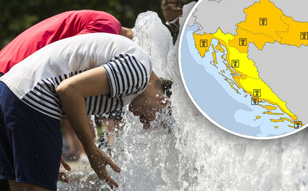 Već u 7 ujutro na obali izmjereno i do +27, liječnici upozoravaju: "Ne izlazite između 10 i 17 sati"