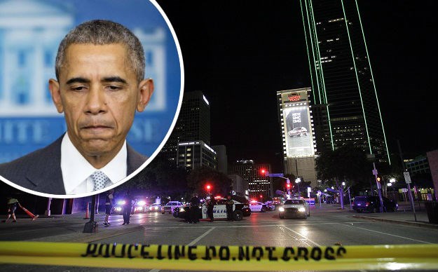 Obama naredio spuštanje zastava na pola koplja zbog ubojstava u Dallasu