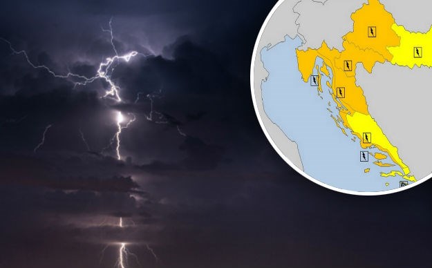 Meteoalarm upozorava: Stiže drastična promjena vremena, cijeloj zemlji prijete grmljavinske oluje