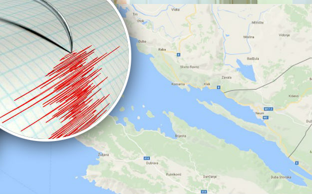Zabilježen umjereni potres kod Stona