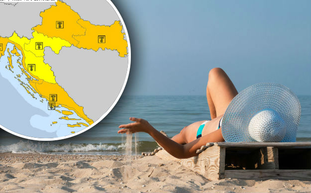 Vrijeme danas: Sunčano i vruće, temperature se penju do 35 stupnjeva
