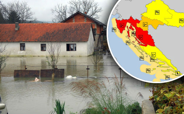 CRVENI ALARM Stižu obilne kiše, temperature skaču, prijete poplave - a onda potpuni preokret
