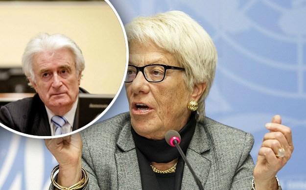 Carla del Ponte: Karadžić je morao dobiti doživotnu kaznu zatvora