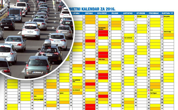 Kreću gužve i kolone: Doznajte kad je najbolje vrijeme za kretanje na put