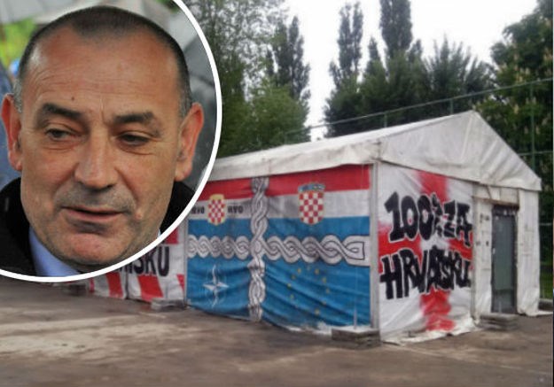 Ministar branitelja: Šator je u Vukovaru privremeno