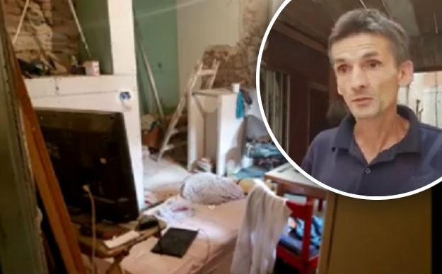 VIDEO Crkva brani svećenika koji tjera obitelj iz derutnog stana na ulicu: Pogledajte u kakvim uvjetima žive
