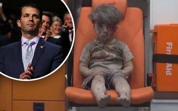 FOTO "Izbjeglice nisu slatkiši - odvratno": Twitteraši odgovaraju na degutantnu objavu Trumpa Jr.