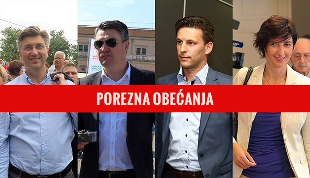 DOSTA USTAŠA I PARTIZANA Vodeće stranke za Index potpisale porezna obećanja