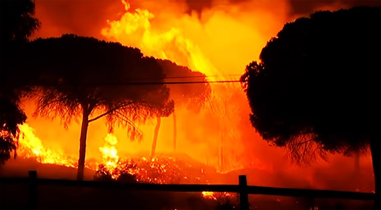 VIDEO Požar u španjolskom parku prirode, najmanje 1800 ljudi evakuirano