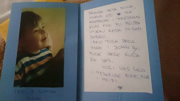 Ova dirljiva poruka je razlog zašto se Nina Kraljić bavi pjevanjem