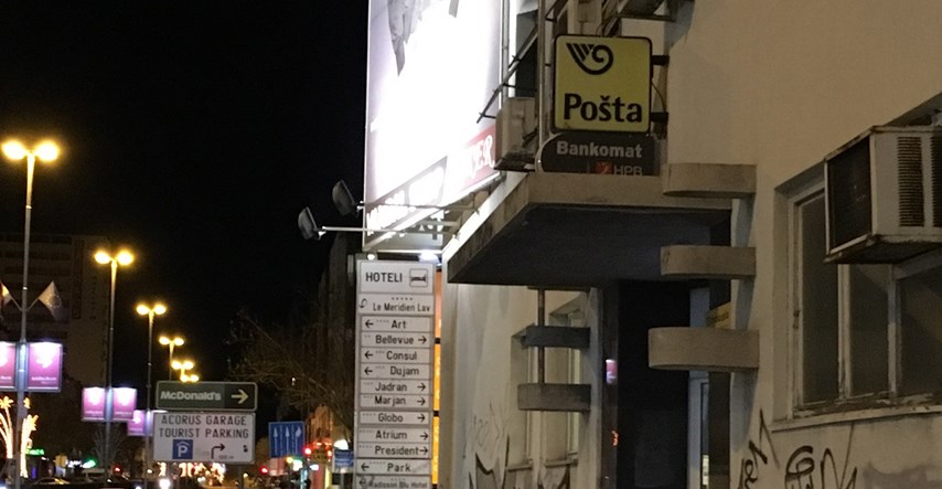 Opljačkao poštu u Splitu pa pobjegao policiji pred nosom