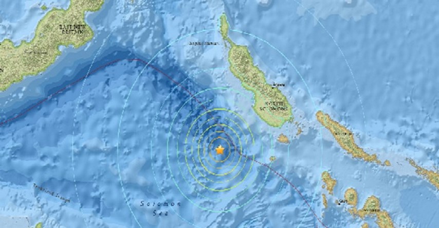 Tihi ocean zatreslo 7,2 po Richteru, strahuje se od tsunamija