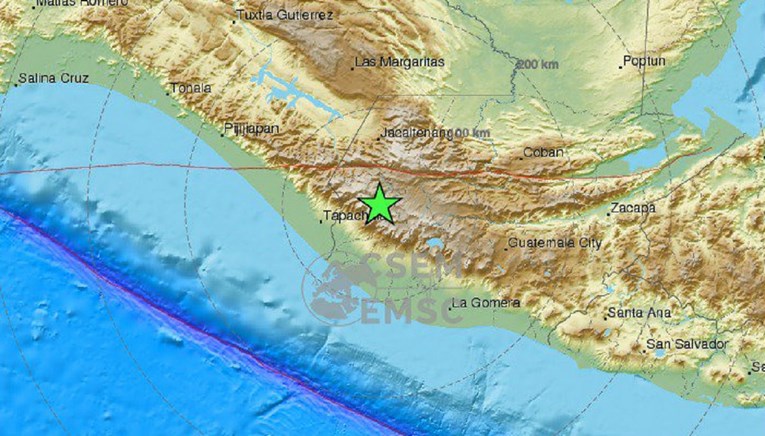 Silovit potres zatresao Gvatemalu