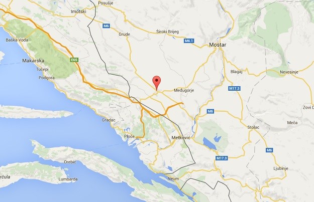 Potres jakosti 3,1 po Richteru osjetio se u Hercegovini i Dalmaciji, epicentar kod Ljubuškog