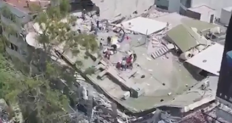 VIDEO Objavljene dramatične snimke potresa u Meksiku
